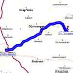 Karte 1: Langfurth - Dinkelsbühl